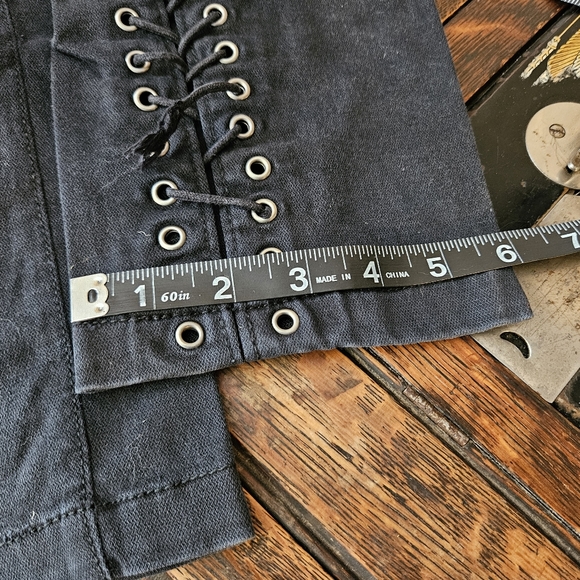 Lace Up Side Seam Pants - Picture 7 of 16